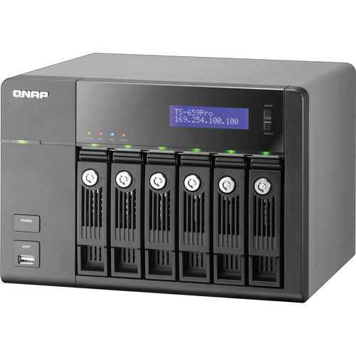 QNAP TS-659 Pro Turbo NAS TS-659-PRO-US B&H Photo Video