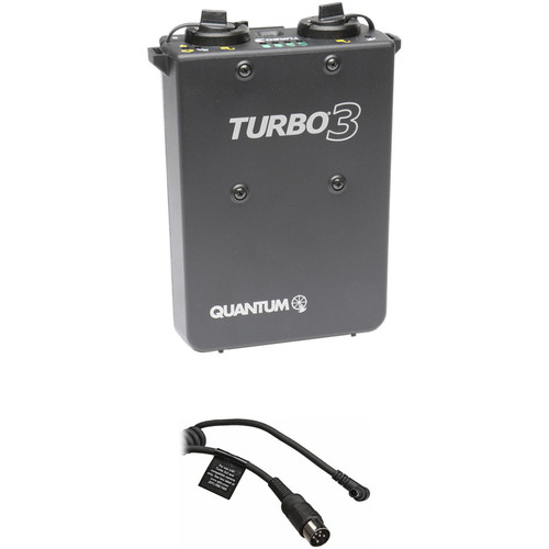 Quantum Instruments Turbo 3 Rechargeable Battery w/ SD6 Cable Kit