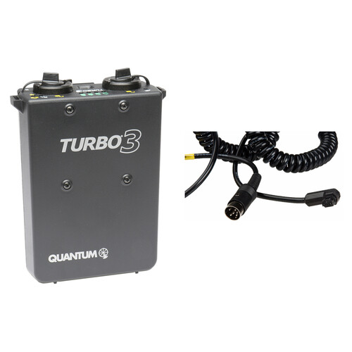 Quantum Instruments Turbo 3 Rechargeable Battery w/ SD10 Cable Kit