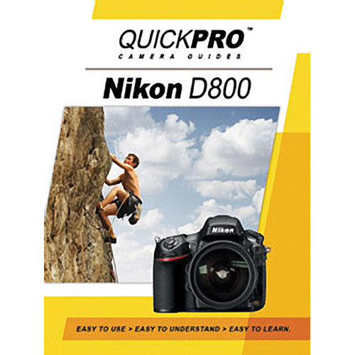 QuickPro Training DVD for the Nikon D800