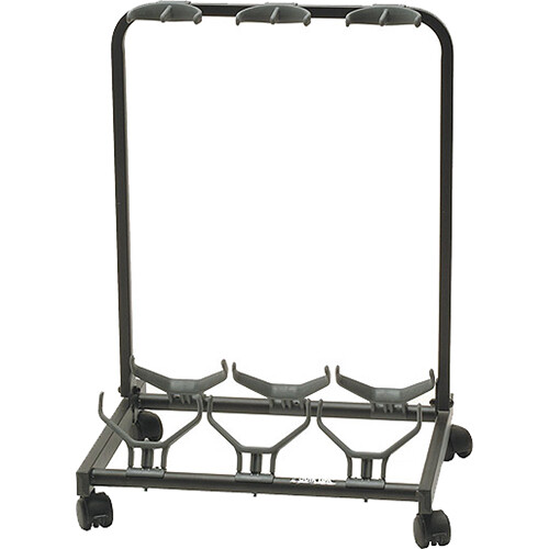 QuikLok 3-Slot Electric/Acoustic Guitar Stand