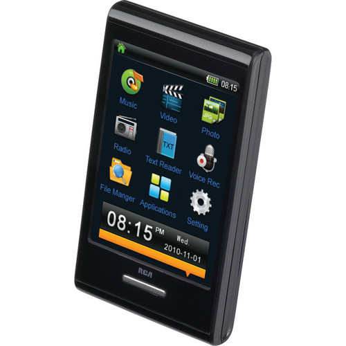 RCA 4GB M7204 Media Player with 2.8" Touch Screen Display