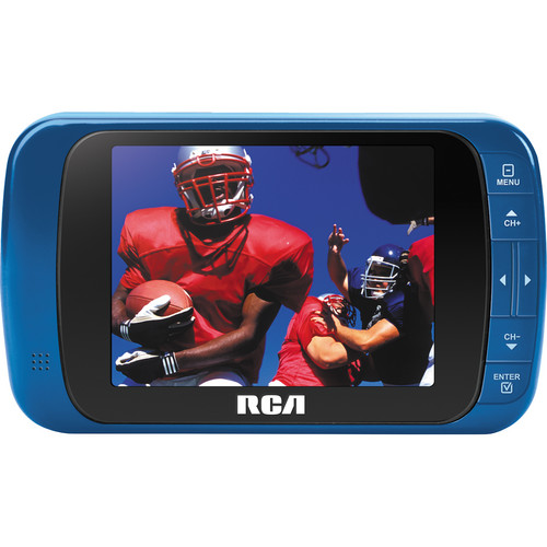RCA 3.5" LED Portable Digital TV (Blue)