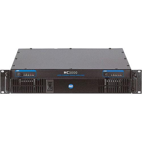 RCF HC 2000 High Current 1000W Power Amplifier