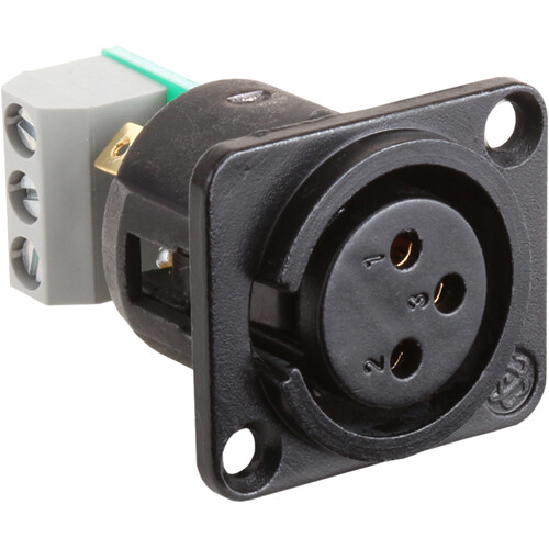 RDL AMS-XLF XLR Female Jack Assembly for AMS-UFI Universal Frame
