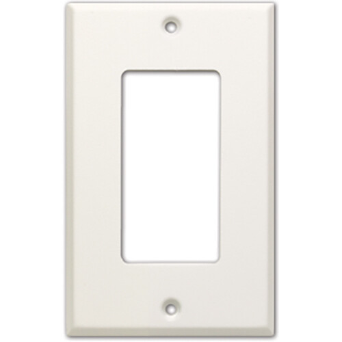 RDL CP-1 Single-Slot Cover Plate (White)