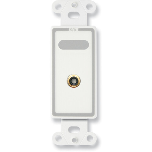 RDL D-PHN1 Single Female Phono Jack on D Plate (Solder Type)