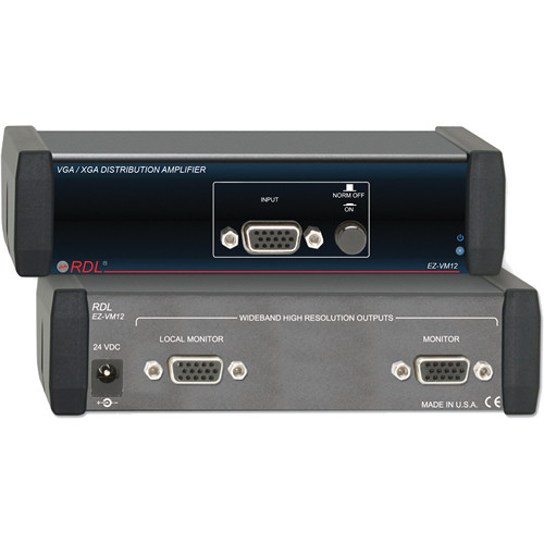 RDL EZ-VM12 VGA/XGA Video Distribution Amplifier