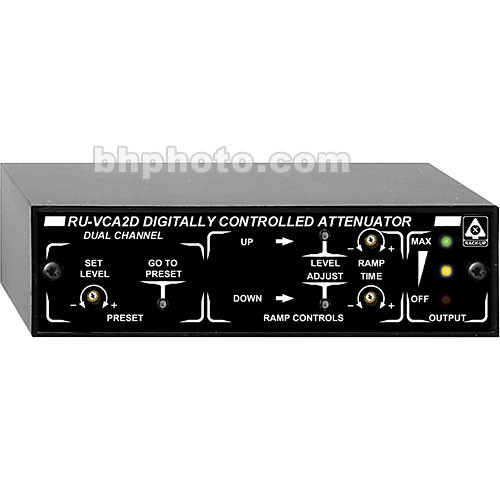 RDL RU-VCA2D - Local/Remote Control Audio Attenuator (Stereo)