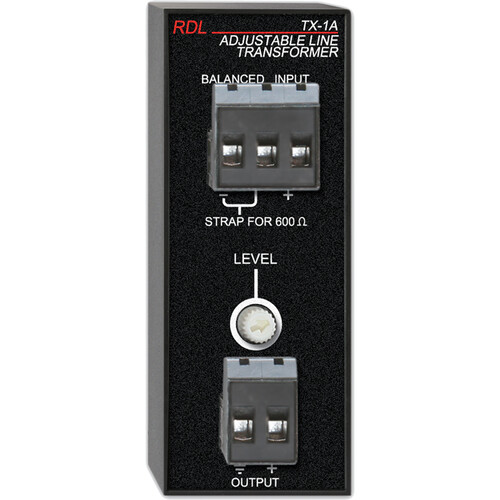 RDL TX-1A Adjustable Balanced to Unbalanced Line Transformer