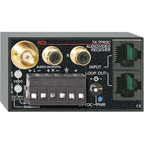 RDL TX-TPR3C Active Three-Pair Receiver - Twisted Pair Format-C