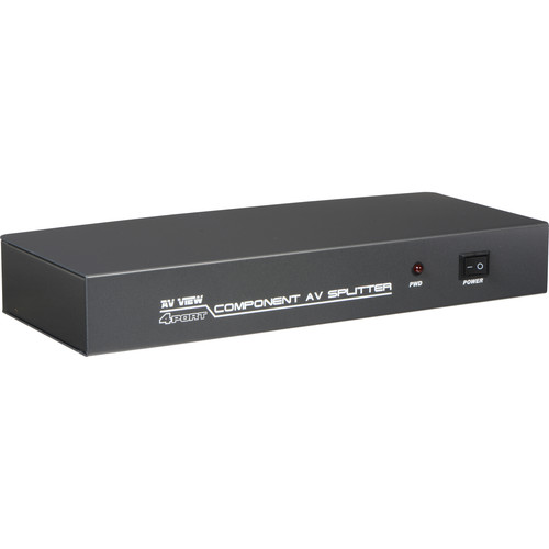 RF-Link 4-Port Component & Composite AV Splitter