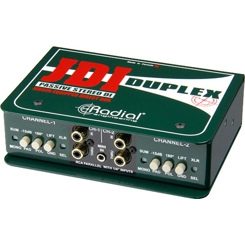 Radial Engineering JDI Duplex Direct Box