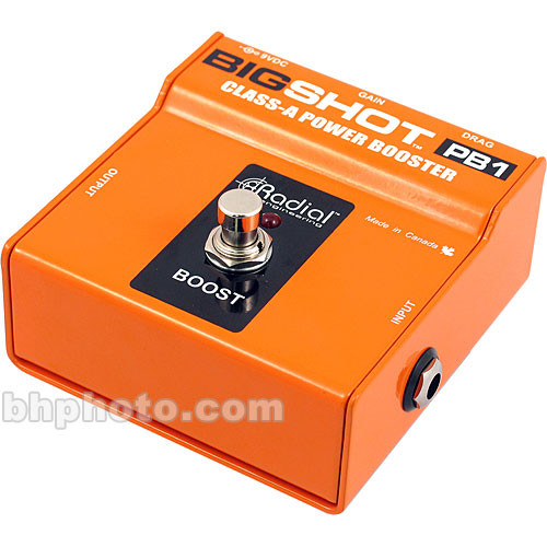 Radial Engineering Bigshot PB1 Vari-Boost Power Booster