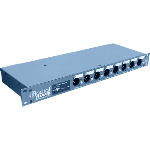 Radial Engineering SW8 8-Channel Auto-Switcher R800 8100 B&H