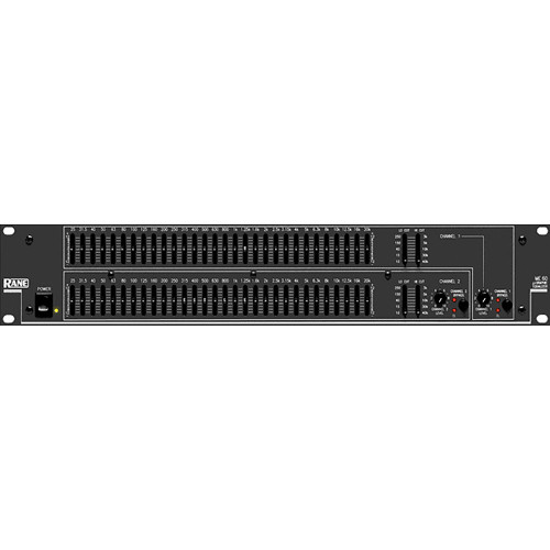 Rane ME-60 Dual Channel 30-Band MicroGraphic Equalizer