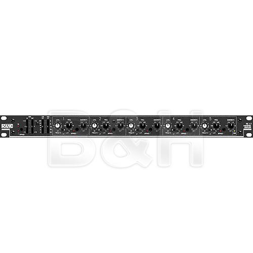 Rane PE-17 Single Channel 5-Band Parametric Equalizer
