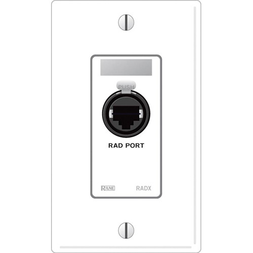 Rane RADX - RAD Wall Plate (White)