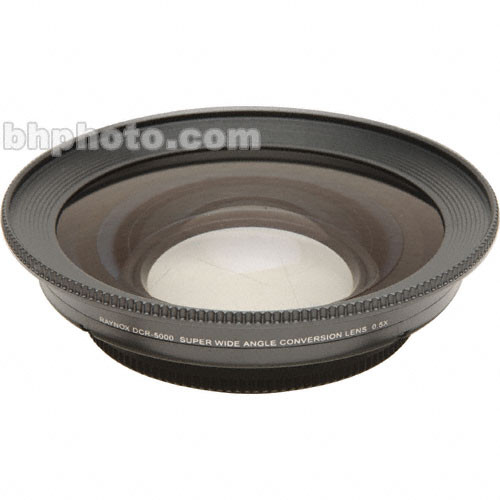 Raynox DCR-5000, 0.5x, Wide Angle Conversion Lens