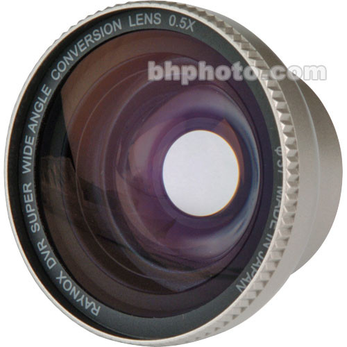 Raynox DVR-5002 Super Wideangle Converter Lens, 0.5X