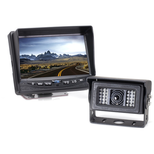Rear View Safety RVS-770812N One Back-up Camera System with Built-In Heater