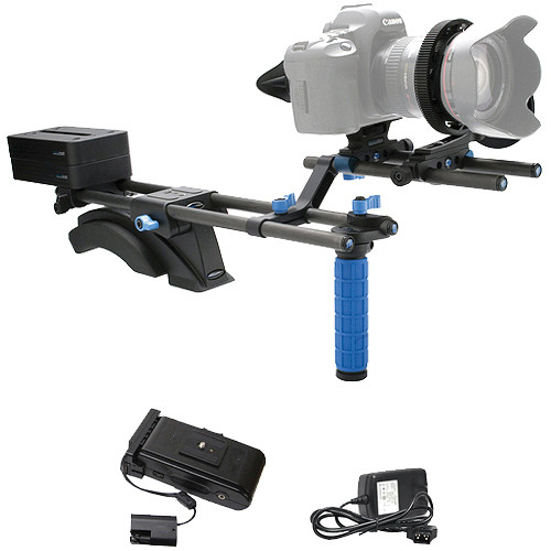 Redrock Micro eyeSpy Deluxe Bundle DSLR Rig w/ Battery & Charger Kit for Canon 5D/7D
