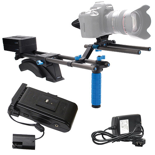 Redrock Micro eyeSpy Balance DSLR 2 Rig w/ Battery & Charger Kit for Canon 5D/7D