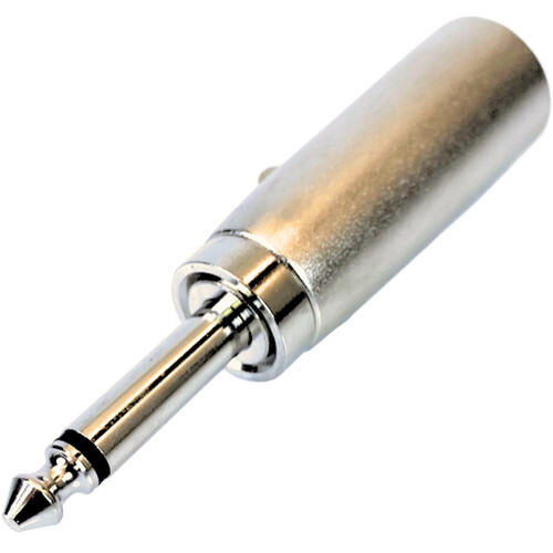 Remote Audio 1/4" Male to 3-Pin XLR Male Adapter