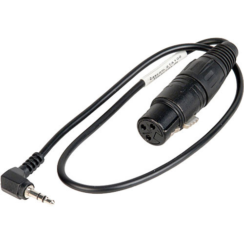 Remote Audio CAX3F1/8MM Mono Mini Male to 3-Pin XLR Female Cable (18")