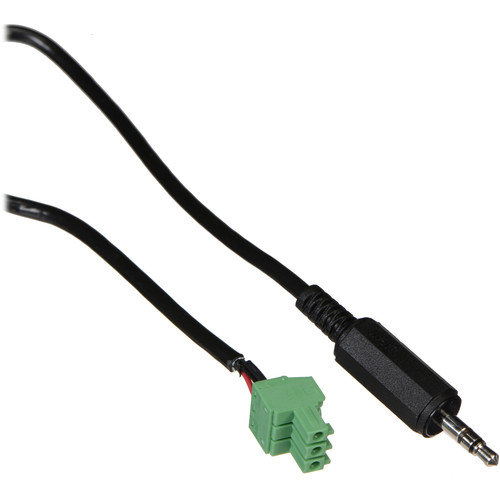 Revolabs Balanced 3.5mm Male to 3-Pin Mini Phoenix Connector Cable (6')