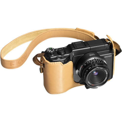 Ricoh SC-75B Soft Case for the GXR Mount A12 Camera (Base ONLY, Beige)