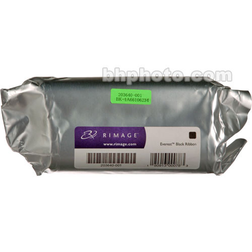 Rimage Monochrome Black Ribbon for AutoEverest II/III Disc Printer