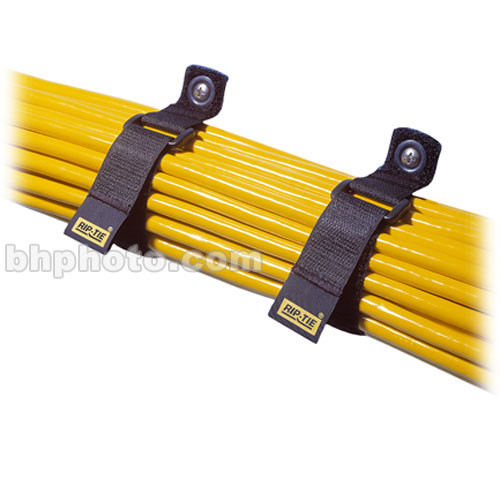 Rip-Tie CinchStrap-EG (1 x 7", 2-Pack, Black)