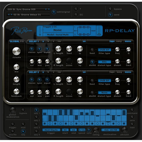 Rob Papen RP-Delay - Delay Plug-In