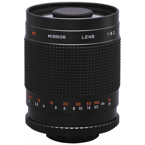 Rokinon 500mm f/8.0 Mirror T-Mount Lens
