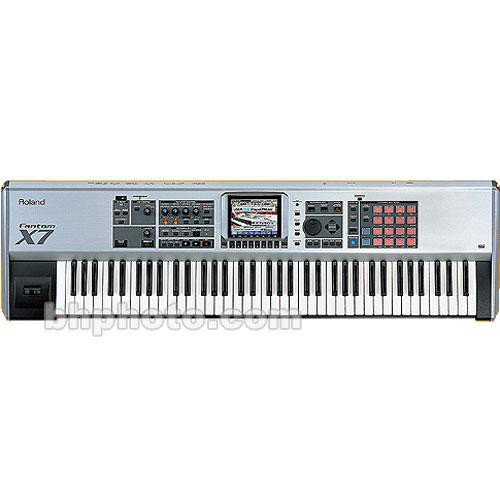 Roland Fantom-X6 - 76-Key Workstation with 8-Track Audio