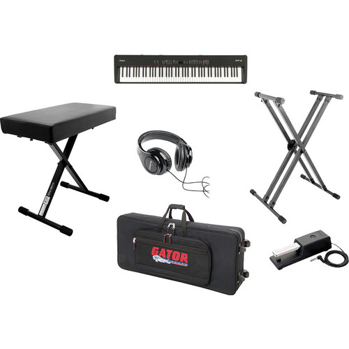 Roland FP-4 88-Key Digital Piano Value Bundle (Black)