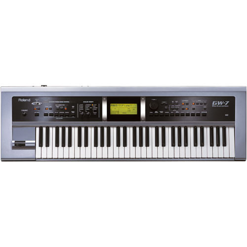 Roland GW-7 - 61-Key Arranger/Workstation USB/MIDI Keyboard