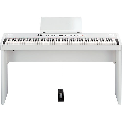 Roland KSC-44 - Stand for FP-4F, FP-7F, FP-50 Digital Pianos (White)