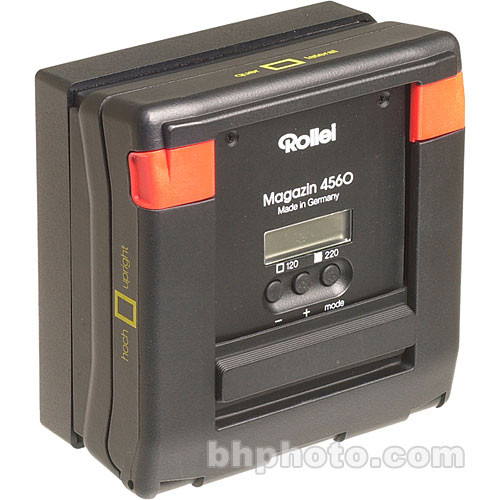 Rollei 120/220 645 Rotating Back for 6001, 6003 Pro and 6008 Integral Models