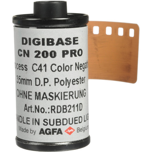 Rollei Digibase CN 200 PRO Color Negative Film (35mm Roll Film, 36 Exposures, 2 Pack)