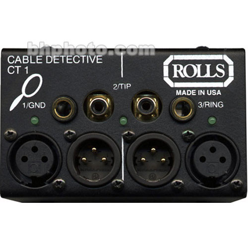 Rolls CT1 Cable Detective Cable Tester