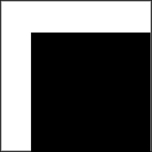 Rosco #3840 Cinelux Lighting Filter, Cinebounce White/Black (20 x 24" Sheet)