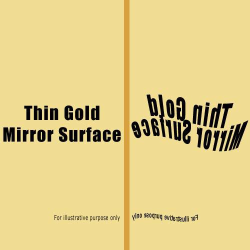 Rosco Fluorescent Lighting Sleeve/Tube Guard ( #E274 Mirror Gold, 2' Long)