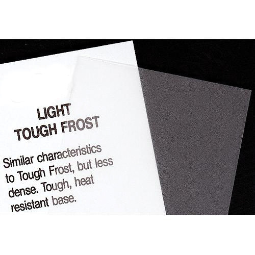 Rosco Fluorescent Lighting Sleeve/Tube Guard ( #102 Light Tough Frost, 3' Long)