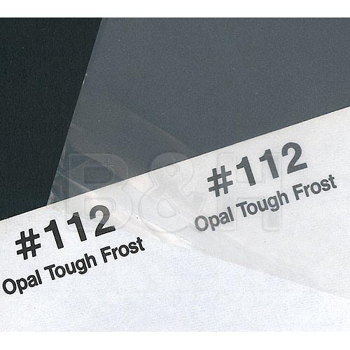 Rosco Fluorescent Lighting Sleeve/Tube Guard (#112 Opal Tough Frost ,4' Long)