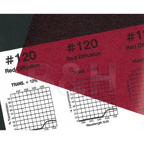 Rosco #120 Red Diffusion Fluorescent Sleeve T12 (48")