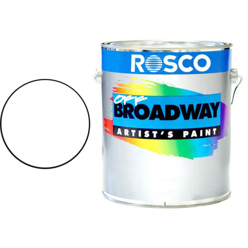 Rosco Off Broadway Paint - White - 5 Gal.