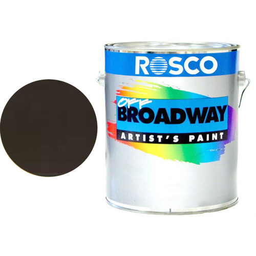 Rosco Off Broadway Paint - Burnt Umber - 1 Gal.