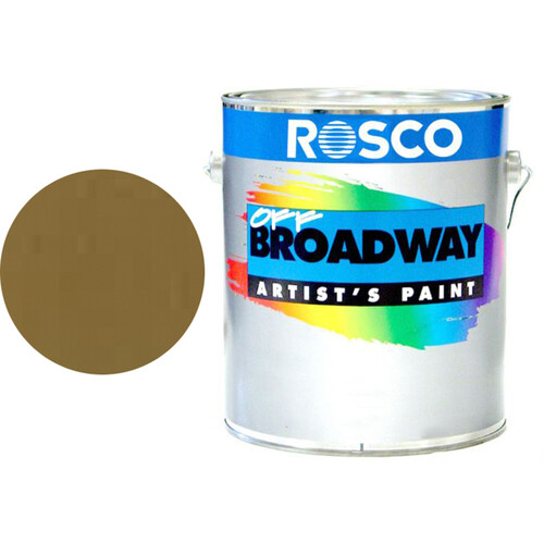 Rosco Off Broadway Paint - Raw Sienna - 1 Gal.
